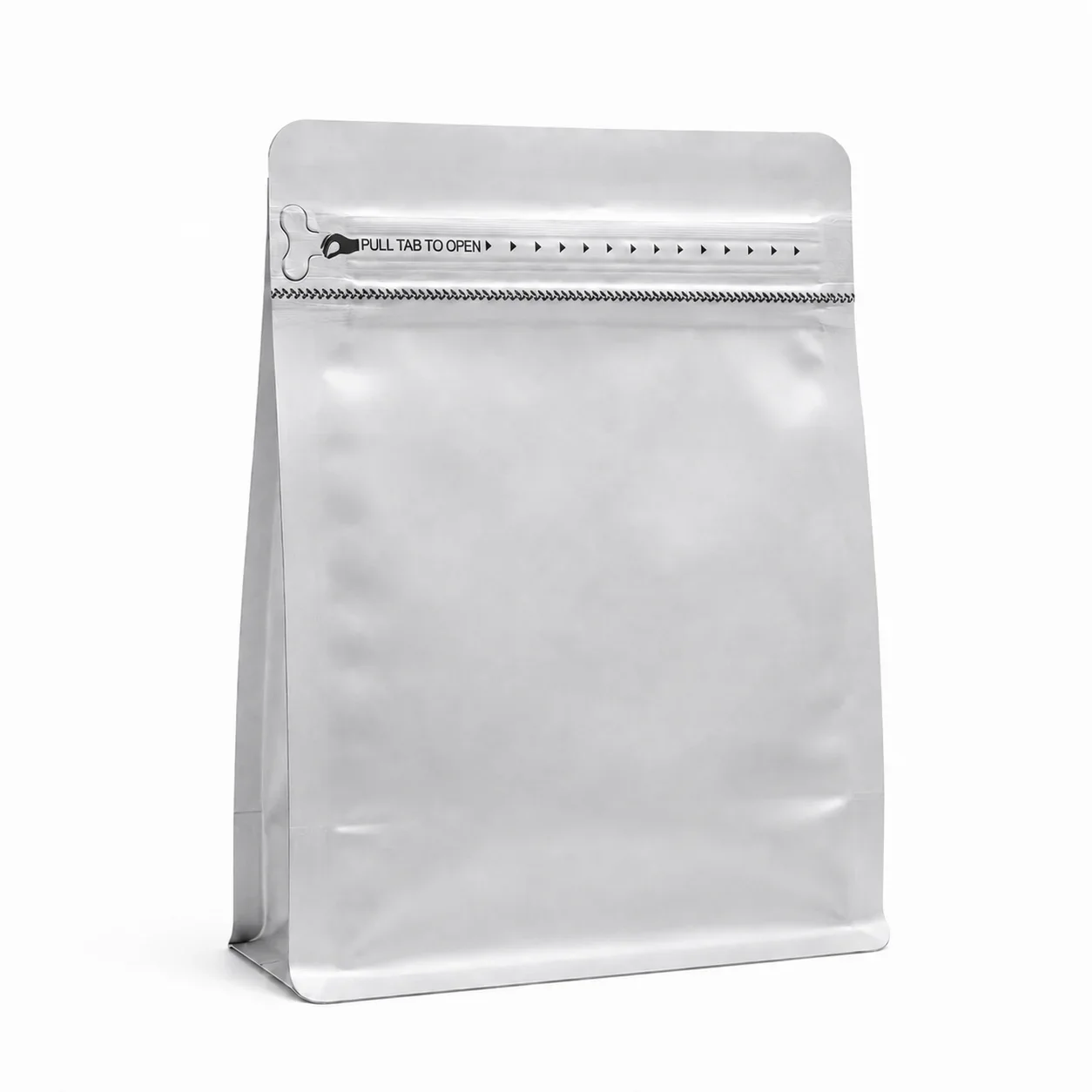 CustomFourSideSealPouchPrintedForPremiumRetail