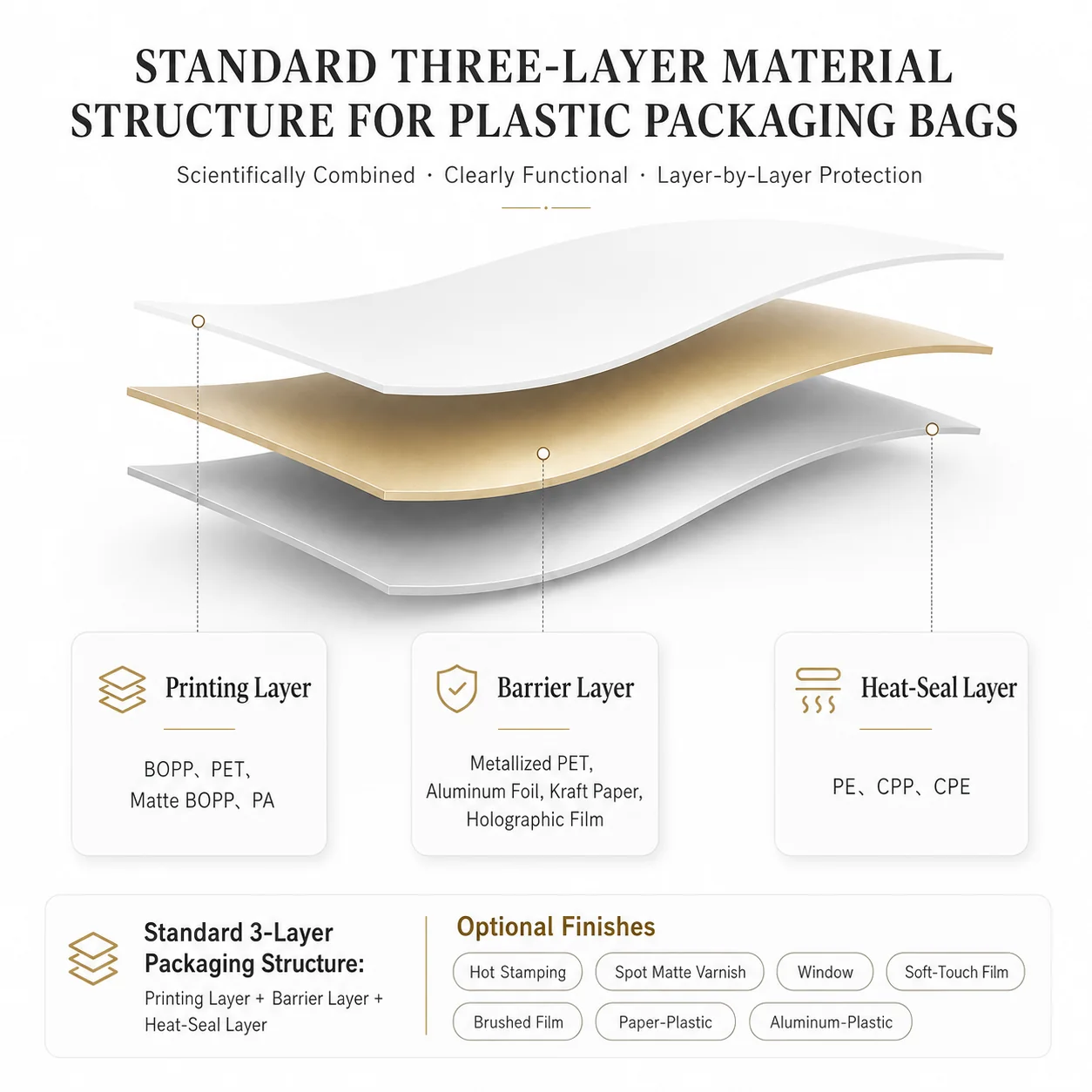 Flexible packaging structural design options
